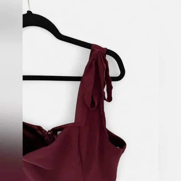 Love Me Forever Burgundy Dress - Picture 5 of 5